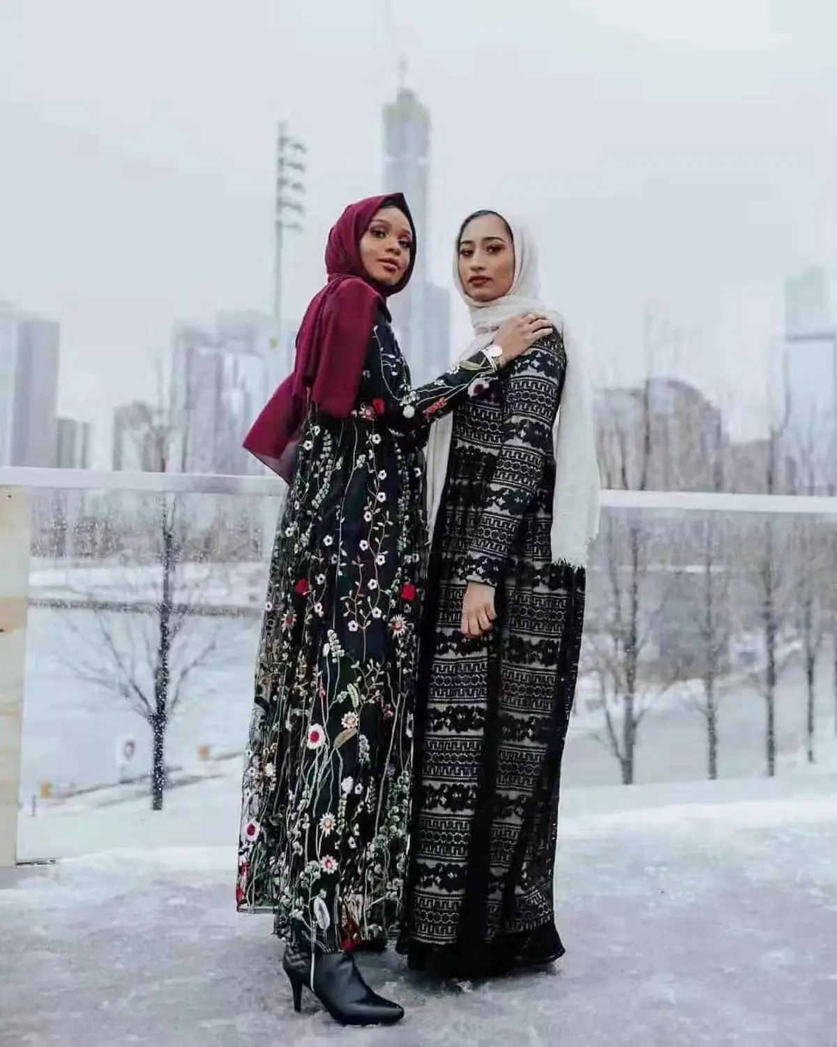 Роскошных мусульманский кружевная Абая Вечернее платье Vestidos Вечеринка кардиган