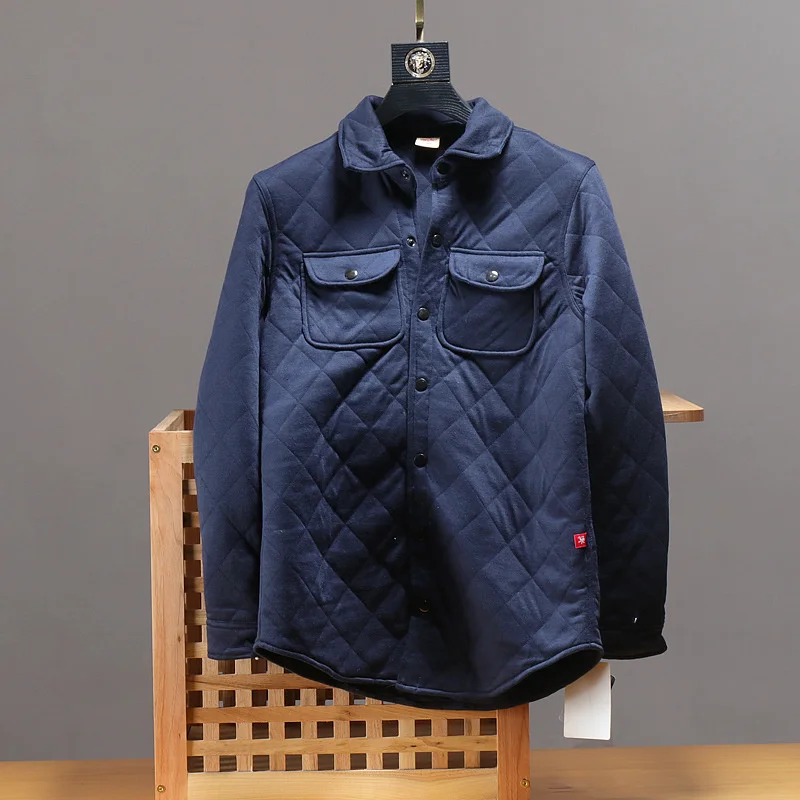 

Men's Lapel clip cotton work shirt light cotton shirt