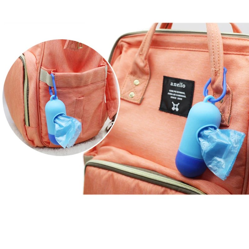 Портативный мусорный мешок дозаторы детские пеленки для мусора коробка на