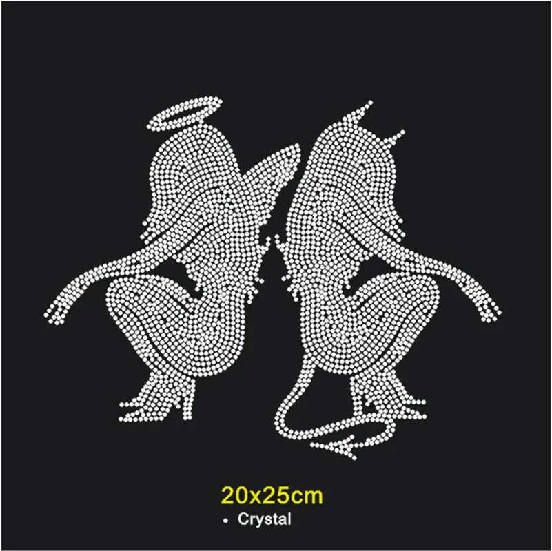 

Rhinestone Motif Designs Hot-Fix Strass Transfer Garment Creativity Iron On Sticker Customizable Rhinestone Patches