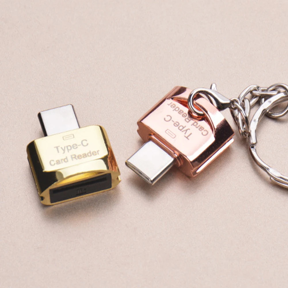 Высокоскоростной кард ридер Micro USB/Type C TF SD OTG адаптер для телефона micro sd