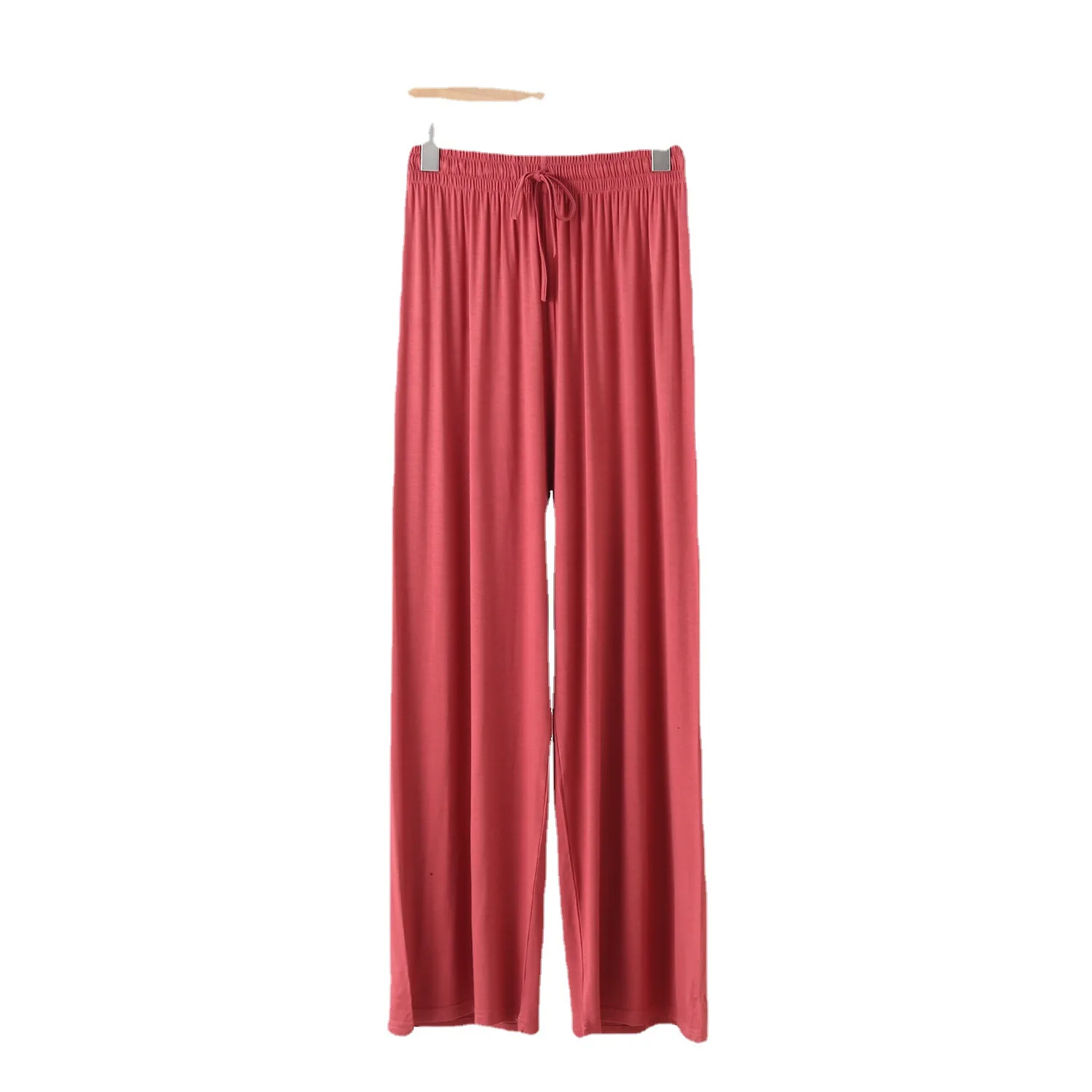 

Women Summer Thin Modal Trousers Wide Leg Loose Pants Casual Trouser High Waist Long Fashion Sweatpants Large Size Housewear