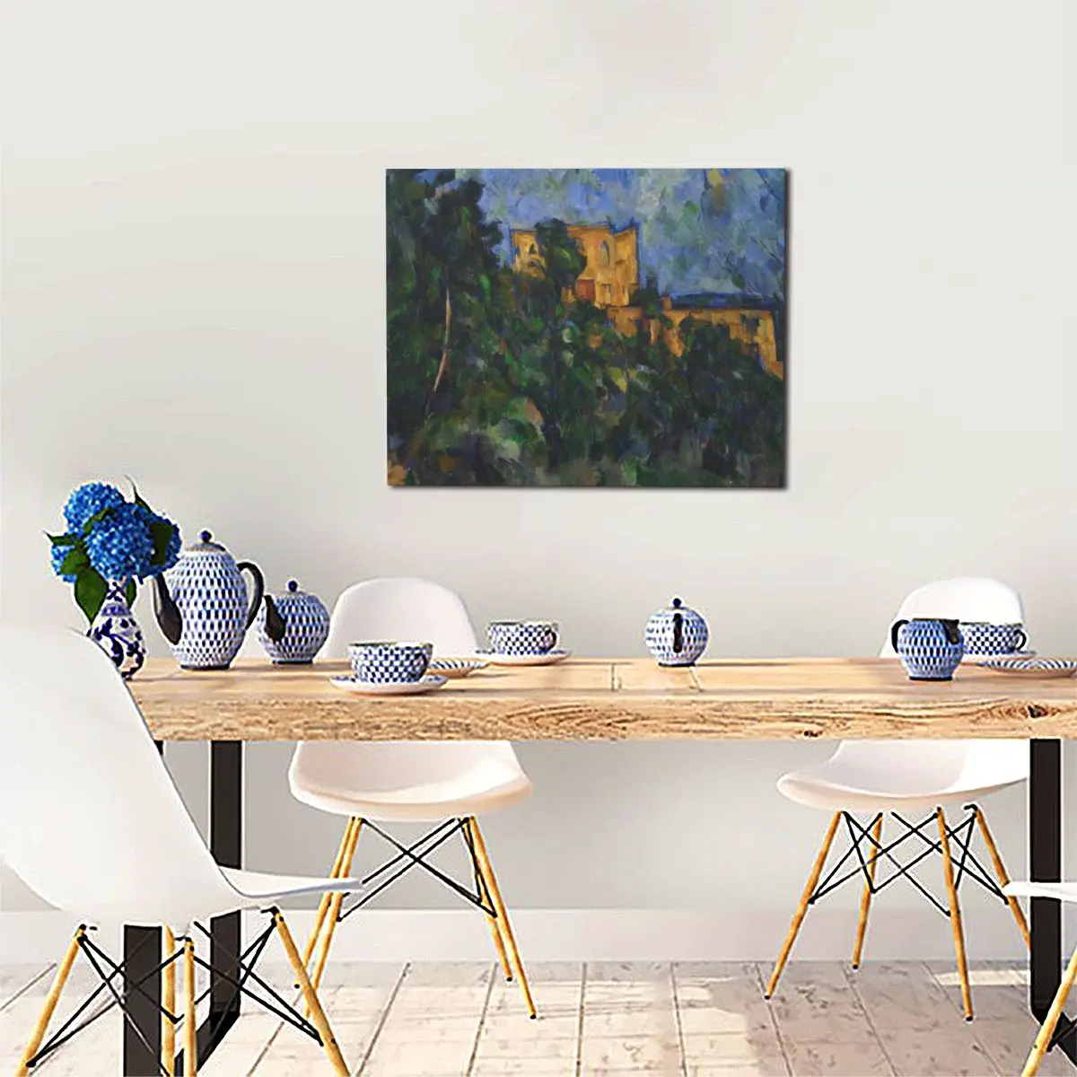 

Cezanne Painting Wood Bedroom Decoration Pictures Fashion Funny Room Decor