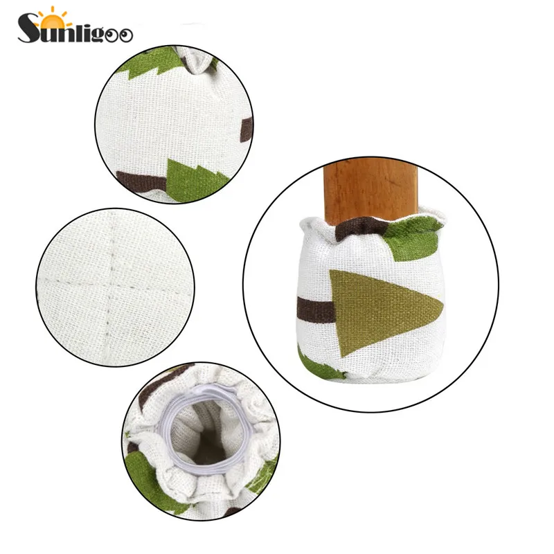 Sunligoo Chair Tables Leg Socks 8pcs Table Furniture Feet Tips Cloth Wood Floor Protectors Protection | Дом и сад