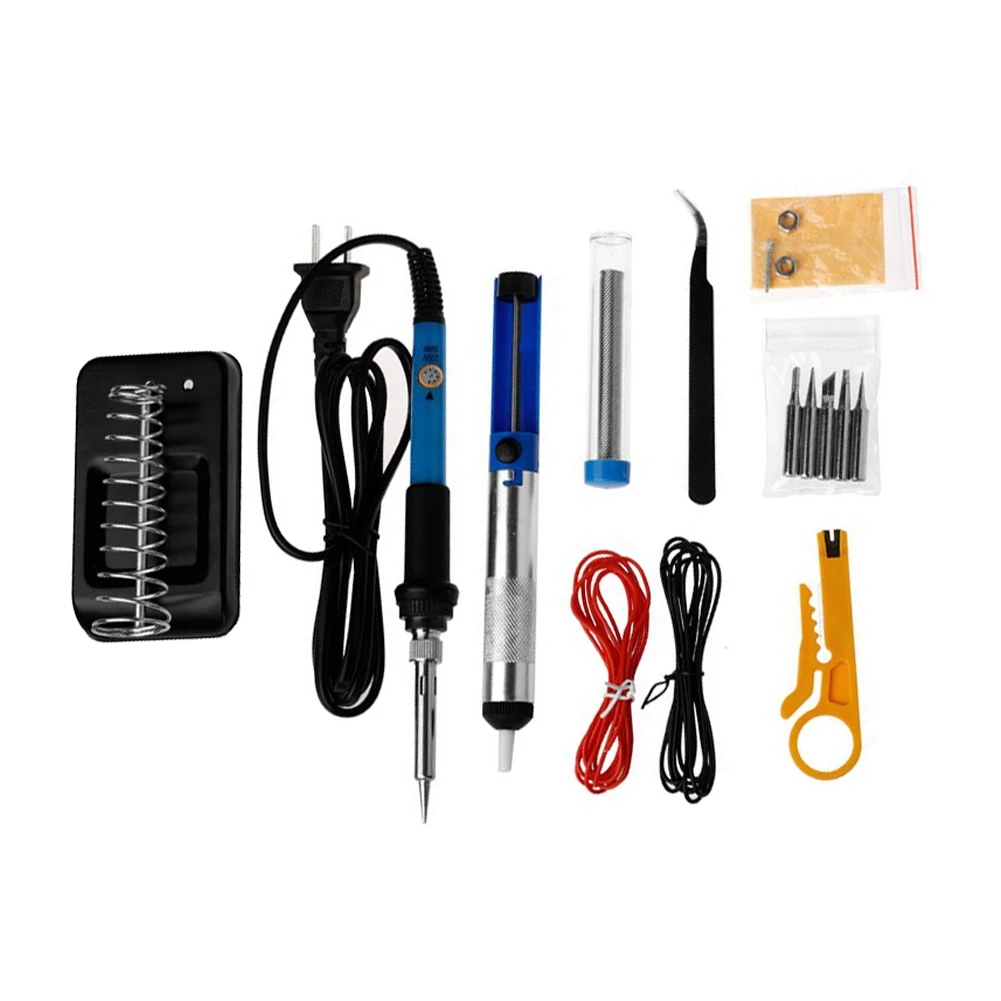 

60W Adjustable Temperature Soldering Iron Internal Heating Type Household Electronic Welding Repair Tool soldering iron head