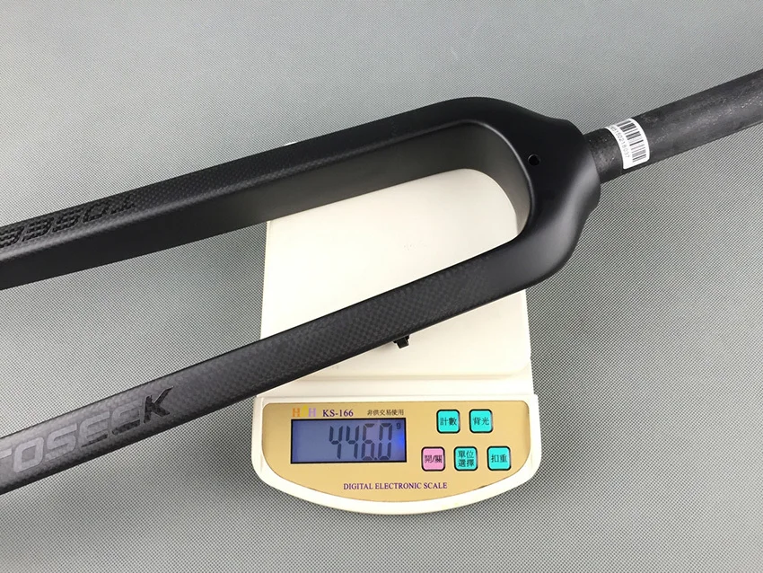 УГЛЕРОДНЫЙ руль для велосипеда передняя вилка 29er MTB прямая трубка 27.5er дисковый