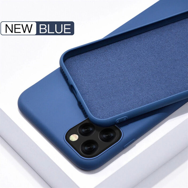 Jewelry Blue YISHANGOU чехол для Apple iPhone 11 Pro Max 6 S 7 8 Plus X XS MAX XR милый карамельный цвет пары Мягкий Силиконовый противоударный чехол - Цвет: Jewelry Blue