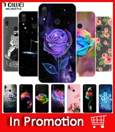 Для huawei Y7 чехол Кристальный Гибридный Бампер прозрачный жесткий акриловый чехол для телефона s для huawei Y7 Pro чехол Y 7 6,26 ''чехол