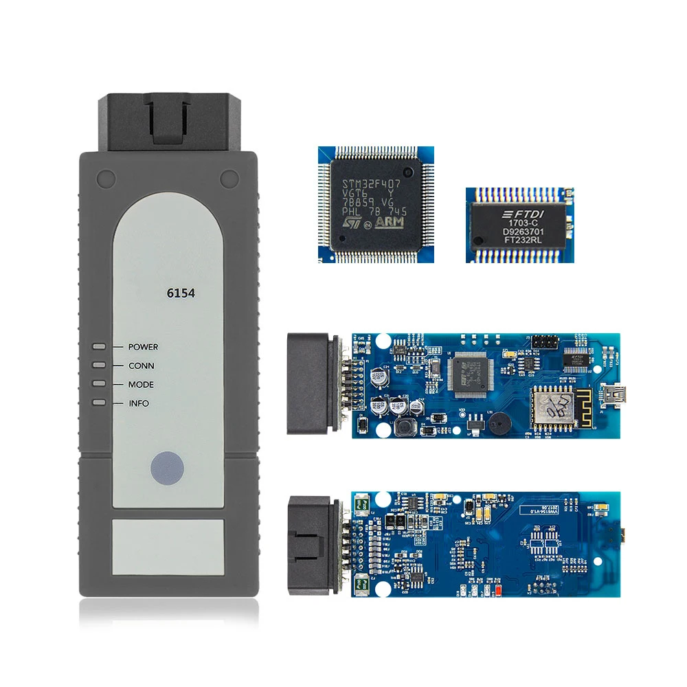 5054 ODIS V4.3.3 5054A OKI полный чип 5054a uds Bluetooth диагностический инструмент 5 шт./лот DHL