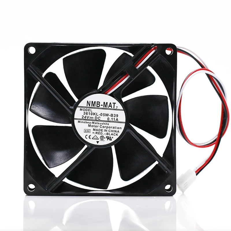 Новый оригинальный NMB 3610KL-05W-B39/B30 24 В 0.11A 9 см 9225 бесшумный преобразователь частоты осевой вентилятор охлаждения