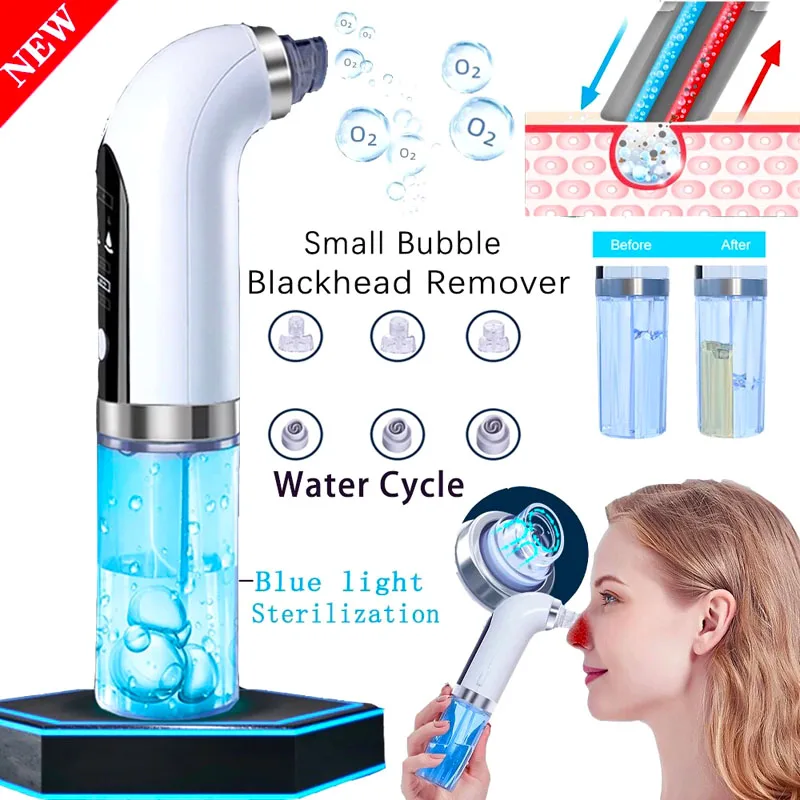 

Explosions Ultra-micro Bubble Cleansing Instrument Skin Cleansing and Beauty Cleansing Instrument Pore Collecting Electric Black
