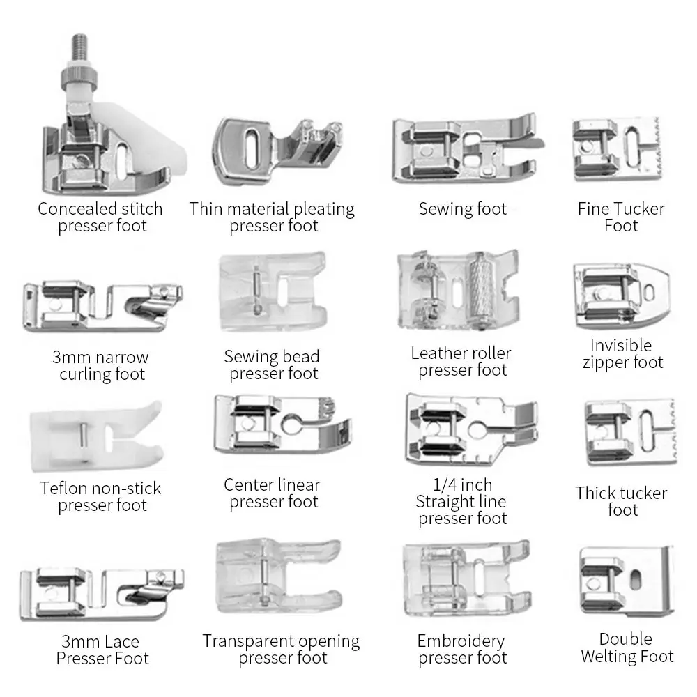 Профессиональная прижимная лапка набор бытовых приборов Бытовая пластиковая