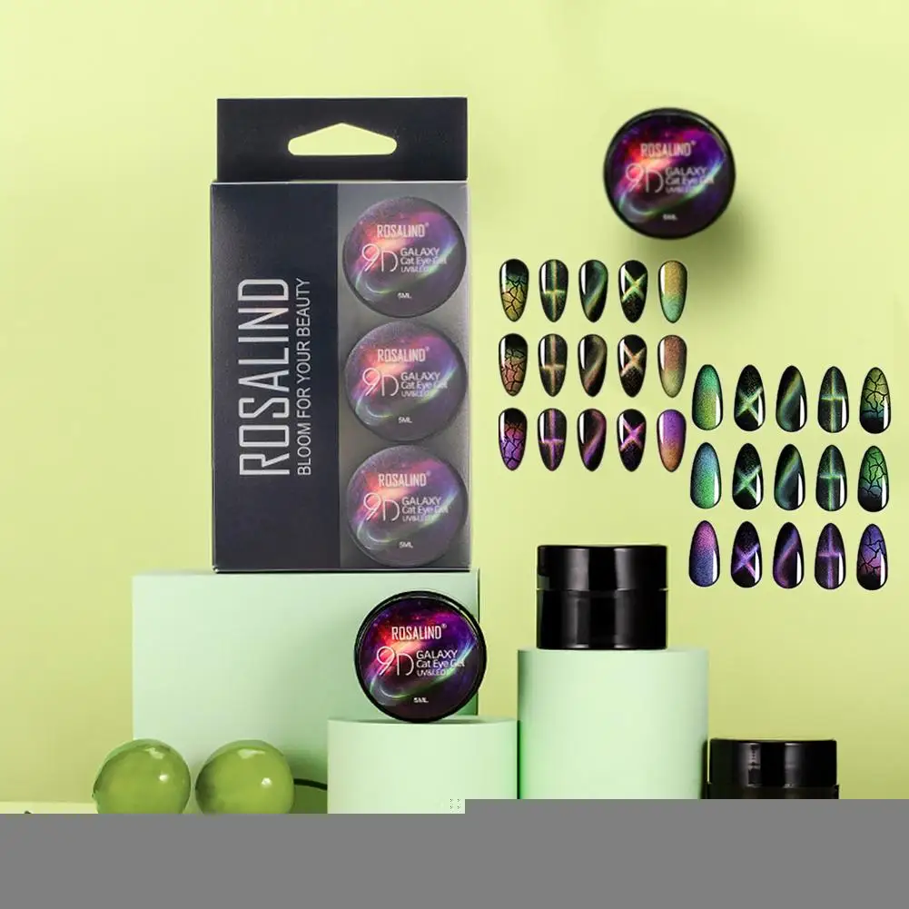 Fashion Crack Nail Gel Burst Glue Set 6 Colors Magic Cracking Polish Leopard 6PCS 5ML | Красота и здоровье