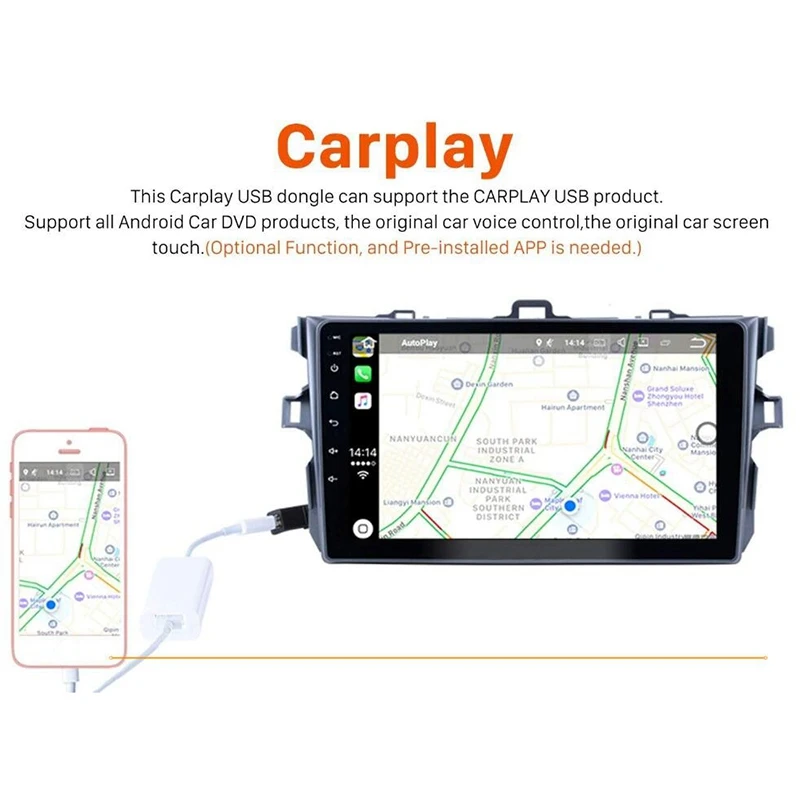 Автомобильный мультимедийный плеер 2Din Android 8 1 для Toyota Corolla E140/150 2007 2008 2009 2010 2011 2012 2013