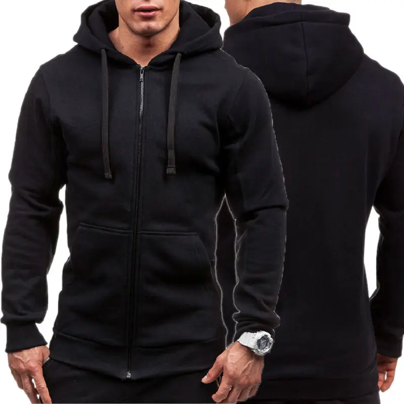 2019 мужская толстовка флис на молнии до толстовки с капюшоном осень зима неоновые