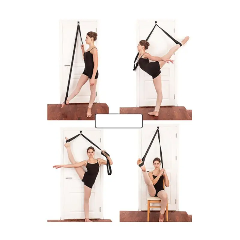 

Door Flexibility & Stretching Leg Strap Ballet Dance Gymnastics Leg Stretcher