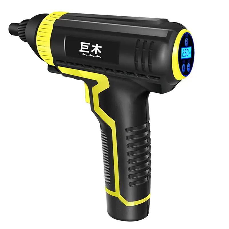 

120W Rechargeable Wireless Portable Air Pump Electric Inflator Handheld Vehicle Car Tire Compressor
