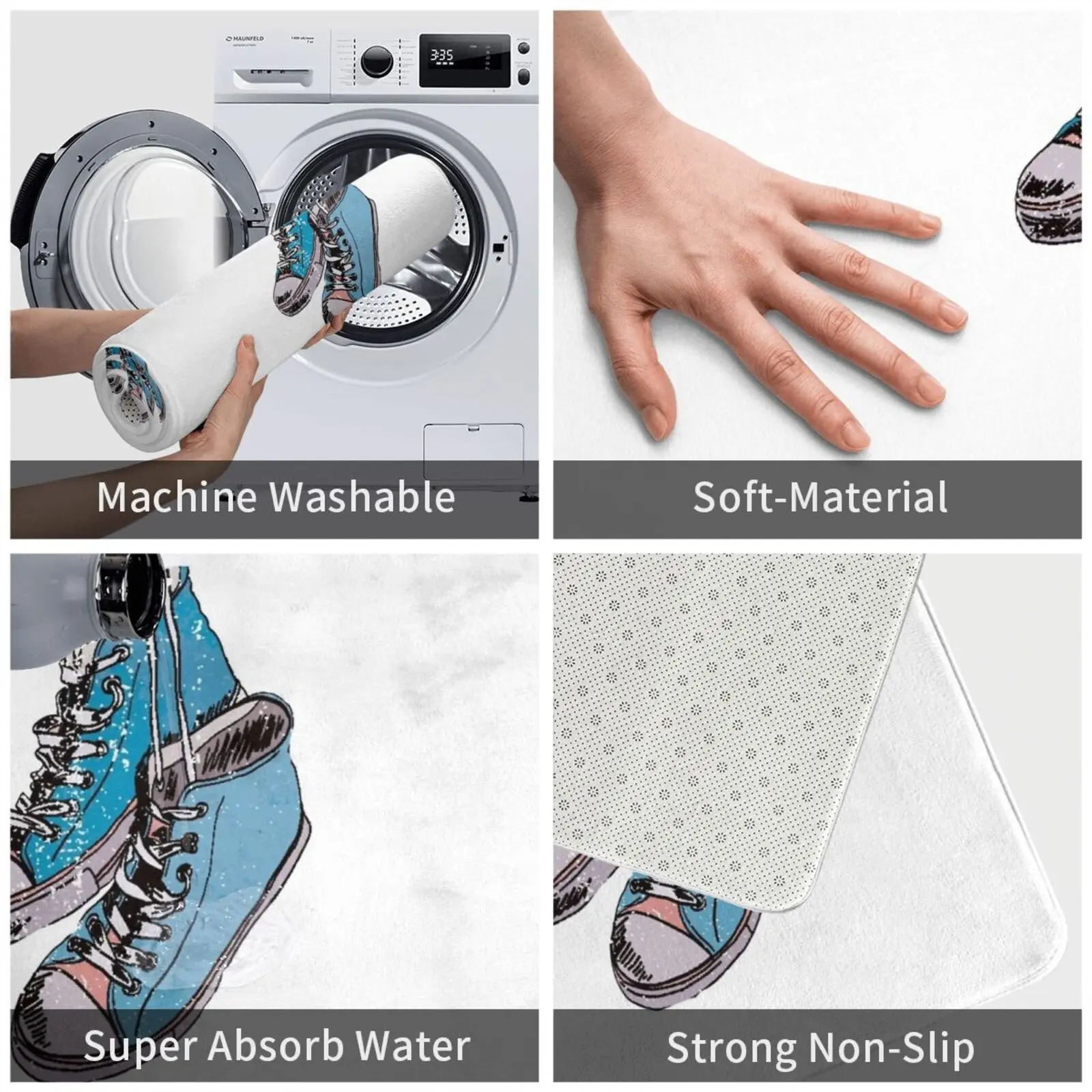 Коврик для входной двери в стиле ретро коврик ванной 2021 гоночный автомобиль Абу