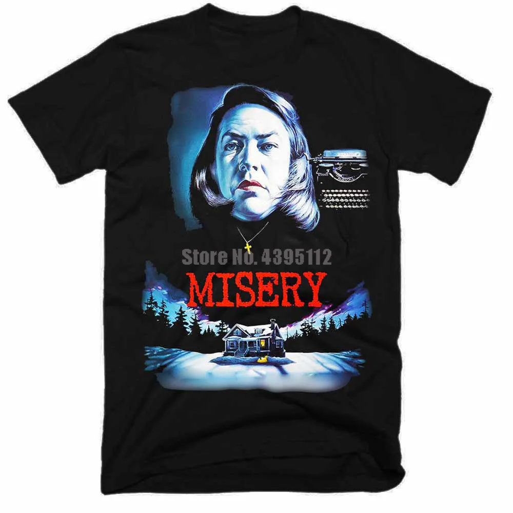 Misery Movie Femmes забавная футболка одежда в стиле хип-хоп Футболка дизайнерская