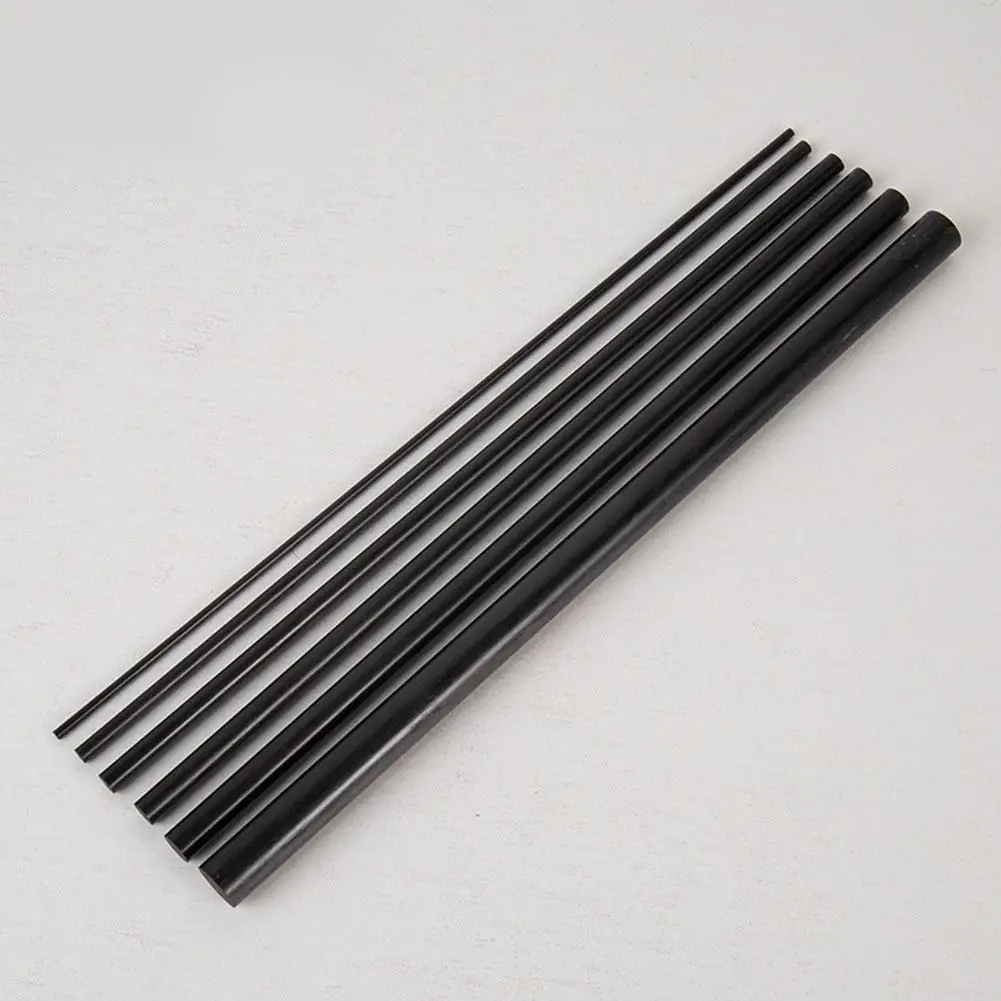 Carbon Fiber Rods Diameter 4mm 5/6/ 7 /8 Length 200mm making Rivets Rod Carbono handle Tool Tube Fibra | Спорт и развлечения