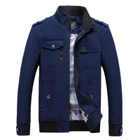 men jackets coat stand collar zipper slim jacket for men clothing coat streetwear casual cotton mens coats and jackets armygreen