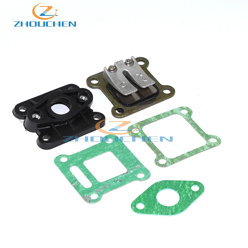 Впускной коллектор прокладка тростниковый клапан для 47CC 49CC MINIMOTO MINI MOTO QUAD DIRT BIKE ATV