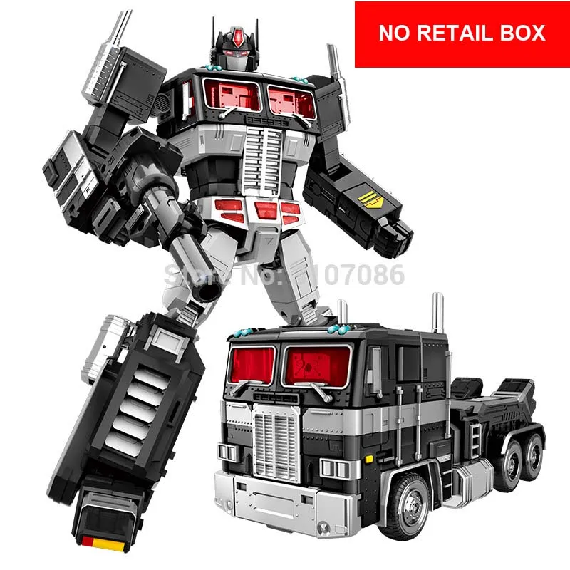 Black Foam Box YX трансформация MPP10 OP Commander mpp-10 mmp10 mmp-10 сплав глаз светильник негабаритных фигурка Робот Игрушки - Цвет: Black Foam Box