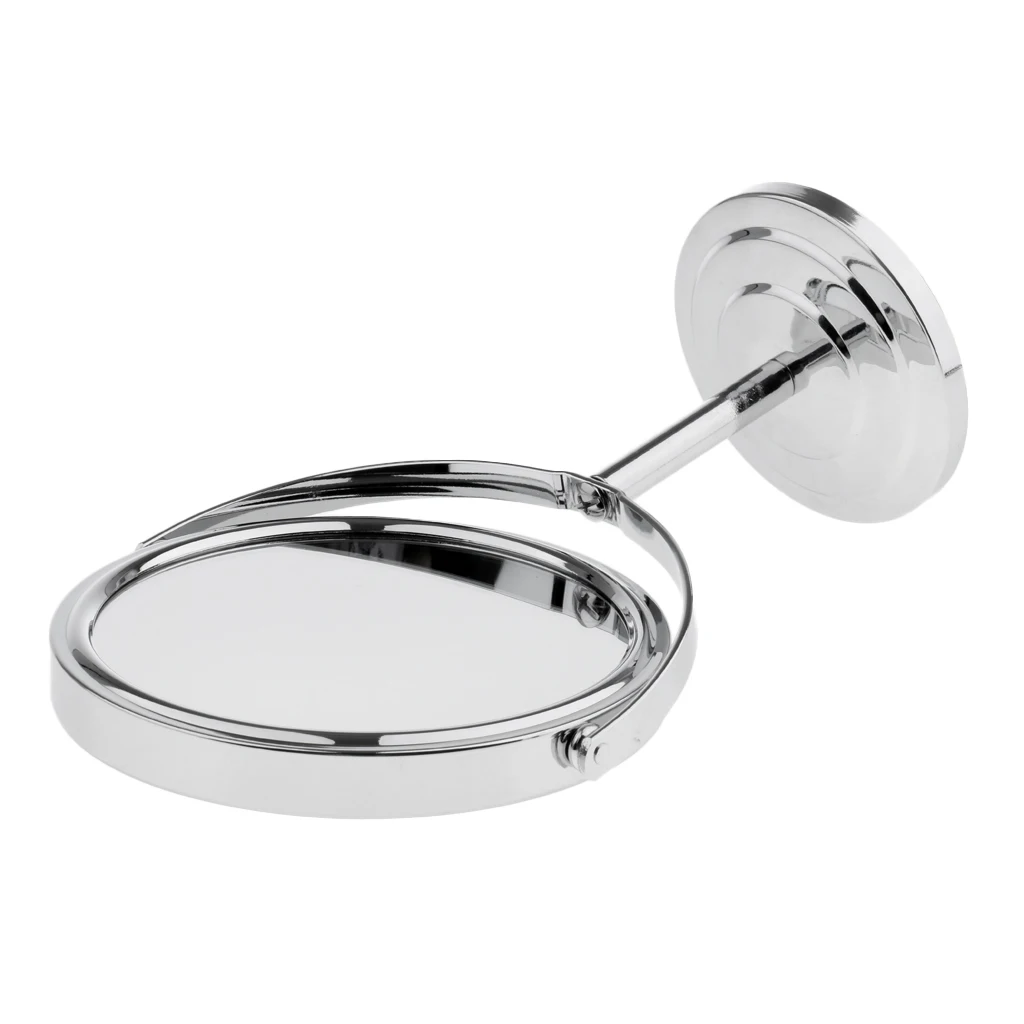 Настольное зеркало для макияжа 2 в 1 увеличительное и нормальное компактное