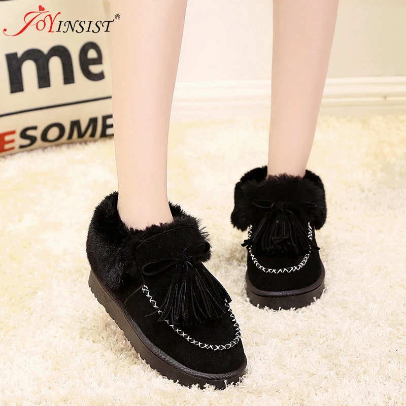 Новинка 2021 зимние ботинки низкие женские на плоской подошве теплые с хлопковой