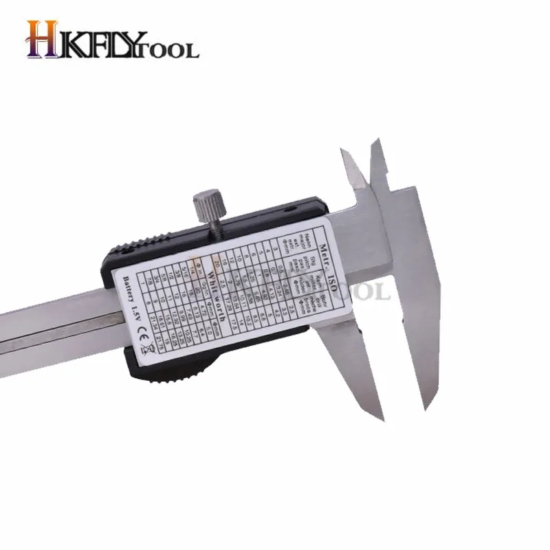 Stainless Steel Digital Caliper mini Pocket 50mm 70mm 100mm Thickness Gauge Electronic Vernier Caliper Slider Caliper Gem Tool