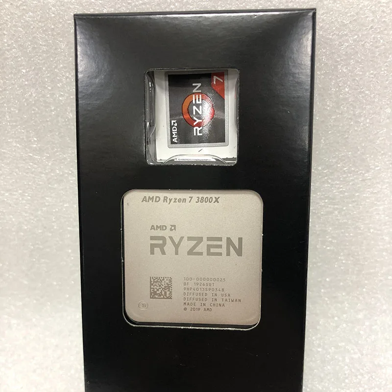 Процессор AMD Ryzen 7 3800X R7 3 9 ГГц нм L3 = 32 м 100 000000025 105 Вт восемь ядер 16 потоков Гнездо