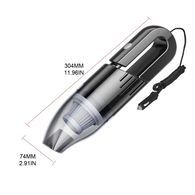 

Car Household Dual Purpose Car Special Small Strong Suction Car Vacuum Cleaner LX0F