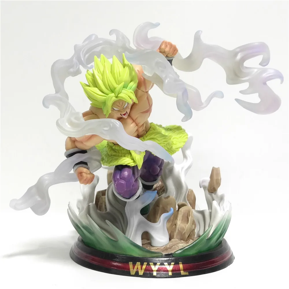 

Dragon Ball Movie Broli Anime Broly Toys Action Figure Dragon Ball Z BWFC Super Saiyan PVC Model Figurine Collector DIY Set Doll