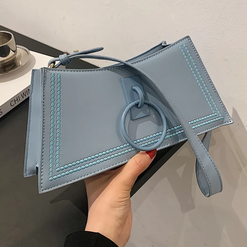 

High Quality 2021 Summer Fashion New Ladies Underarm Bag Korean Casual Shoulder Bag Net Celebrity Popular Messenger Female Bag