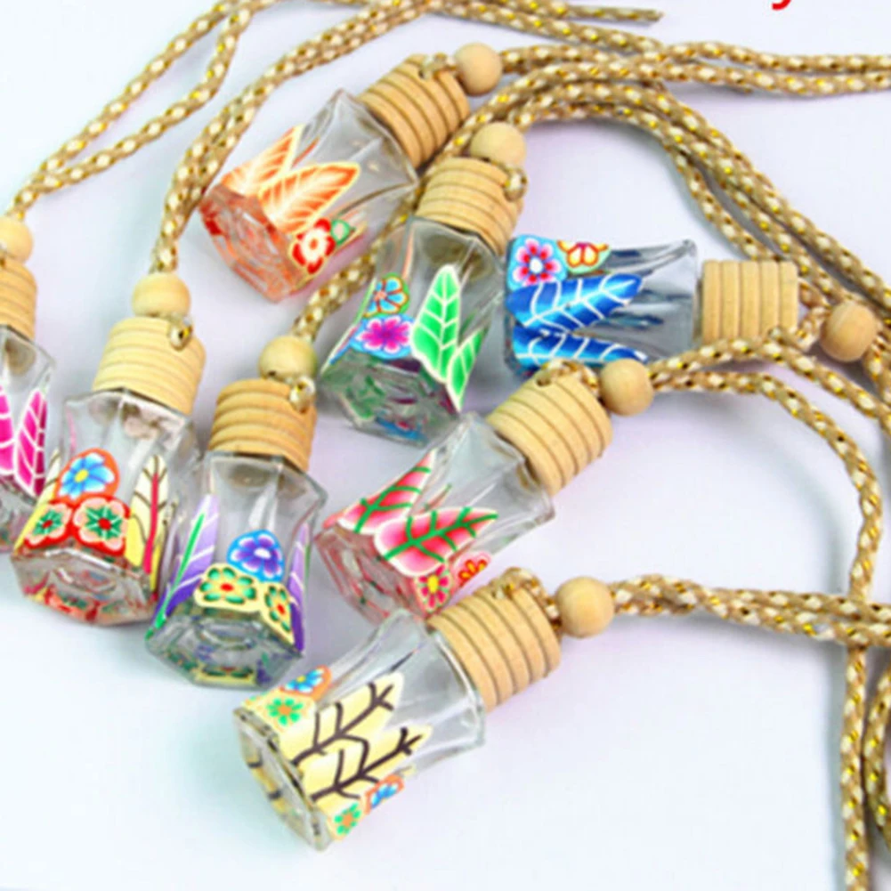 

Ethic Printed Freshener Air Hanging Fragrance Car Perfume Diffuser Bottle