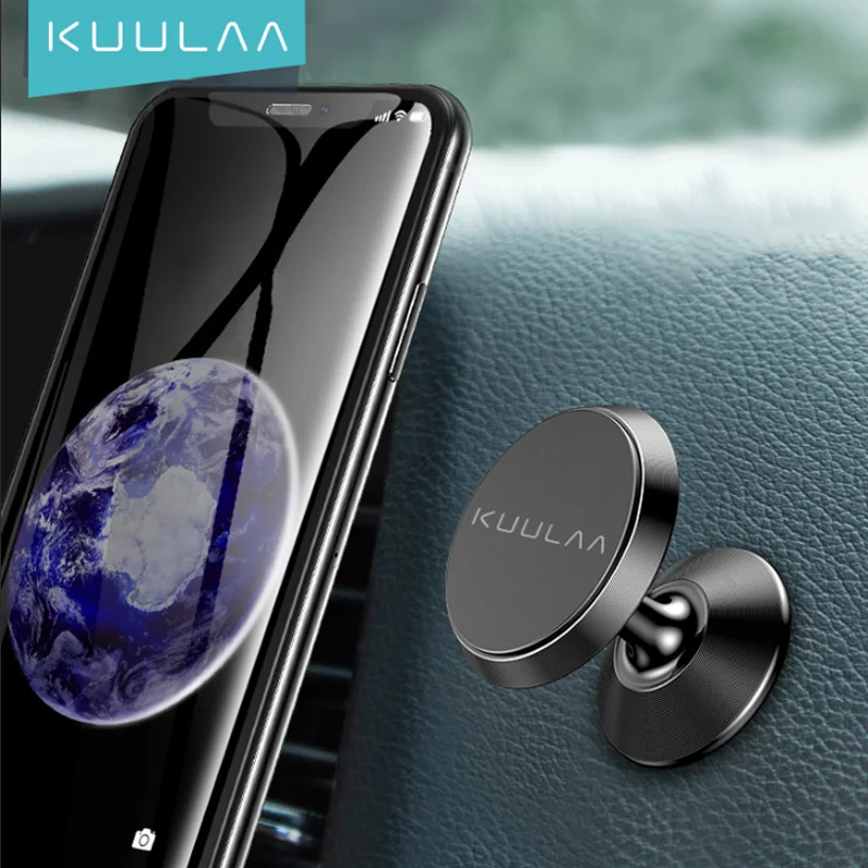 KUULAA магнитный автомобильный держатель для телефона на магните устанавливаемое
