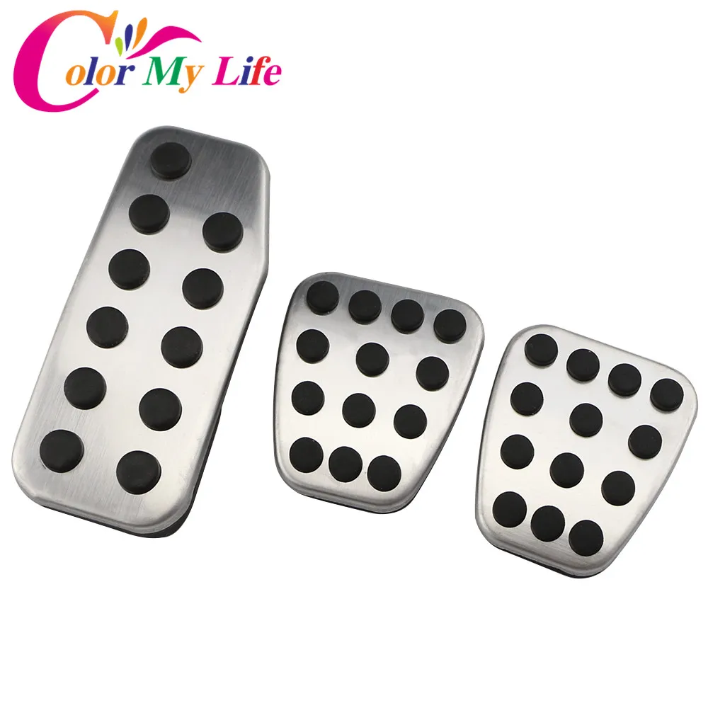 Цвет My Life нержавеющая сталь автомобильный Стайлинг автомобильные педали