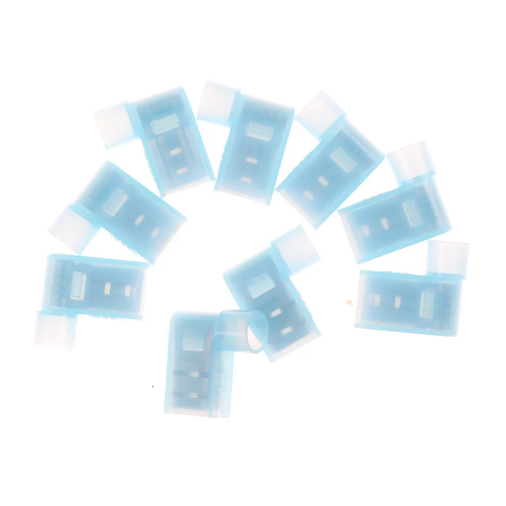 40 шт./лот женский флаг обжимной разъем Женский Лопата терминалы под прямым углом