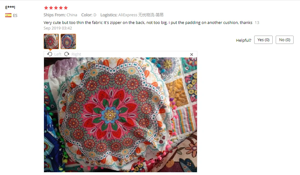 Gajjar Новинка 43*43 см напольные подушки с индийской мандалой круглые Boho Чехлы для подушек текстильный чехол для подушек Прямая поставка