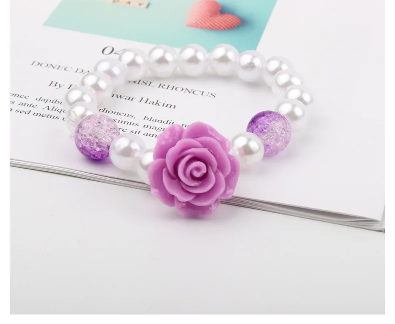 Мультяшный браслет из бисера игрушки для детей сделай сам корона Рапунцель