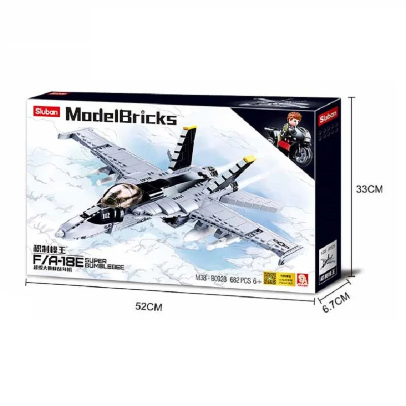 

Aircraft Series Fighter Model Jigsaw Puzzle Building Kits 3D Blocks Educational Figures Hobbies for Child Bricks DIY Toys