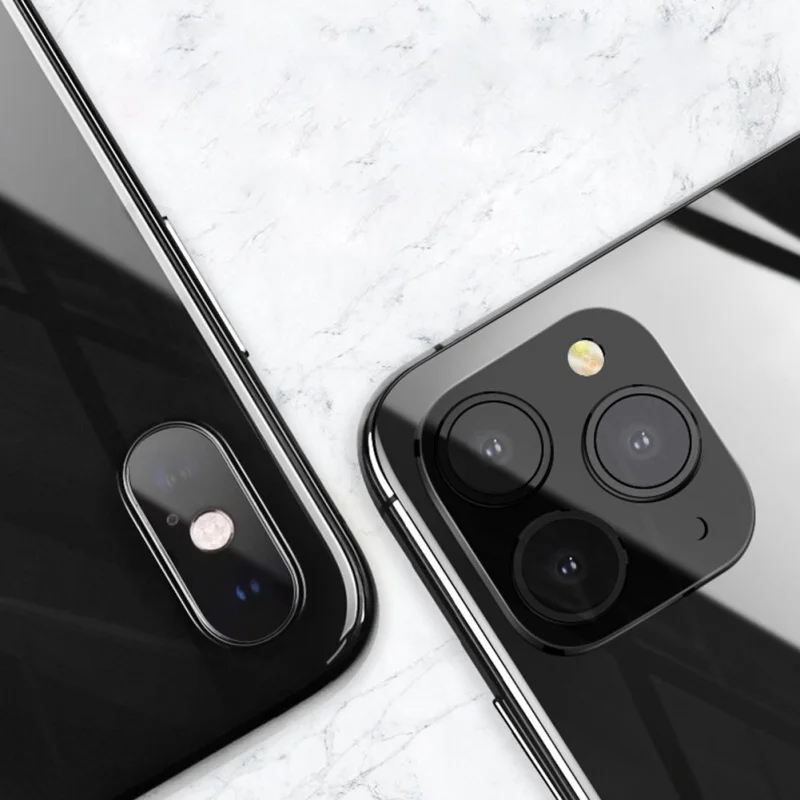 Камера 3D Защитная Наклейка на рассеиватель протектор экрана для iPhone X XS MAX крышка камеры секундная Замена для iPhone11 Pro MAX