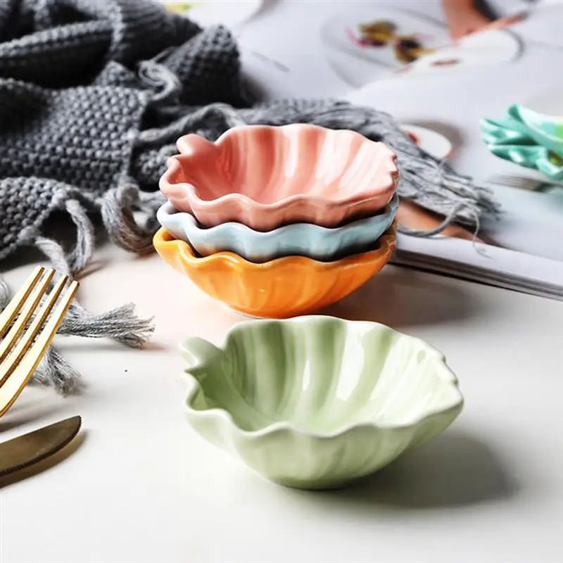 Набор керамических тарелок для соуса 4 шт.|Соусники| |