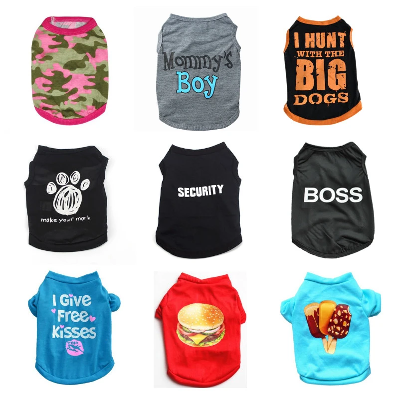 Летняя одежда для собак маленьких куртка чихуахуа костюм товары домашних