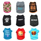 Летняя одежда для маленьких собак рубашка одежда для домашних питомцев куртка одежда для чихуахуа костюм, товары для домашних животных щенка