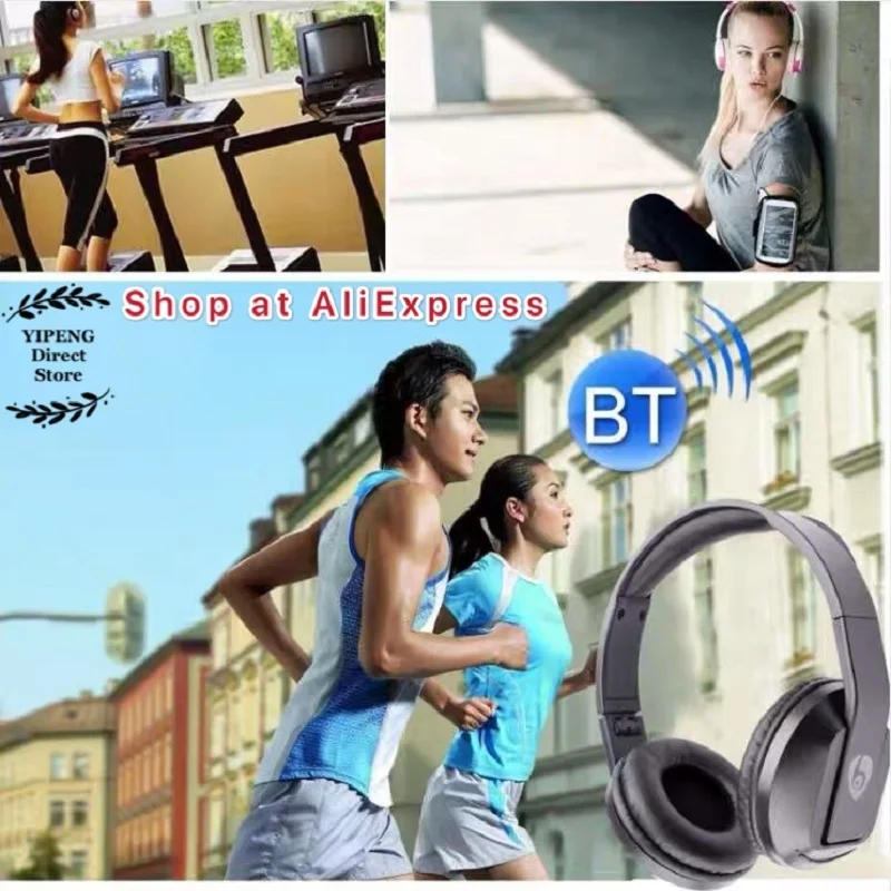 

S77 Wireless Headphones Bluetooth Headset Foldable Headphone Adjustable Earphones with Microphone for PC Laptop Phone