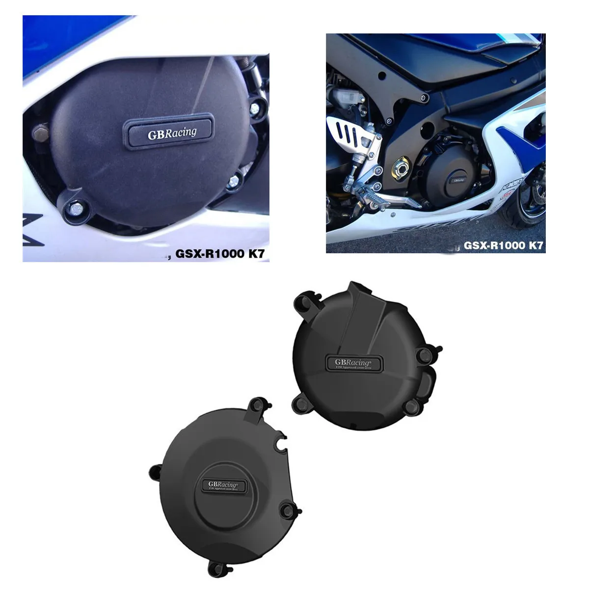 Комплект защитных чехлов для двигателя мотоцикла Чехол Для GB Racing SUZUKI GSXR1000 GSXR 1000 K5