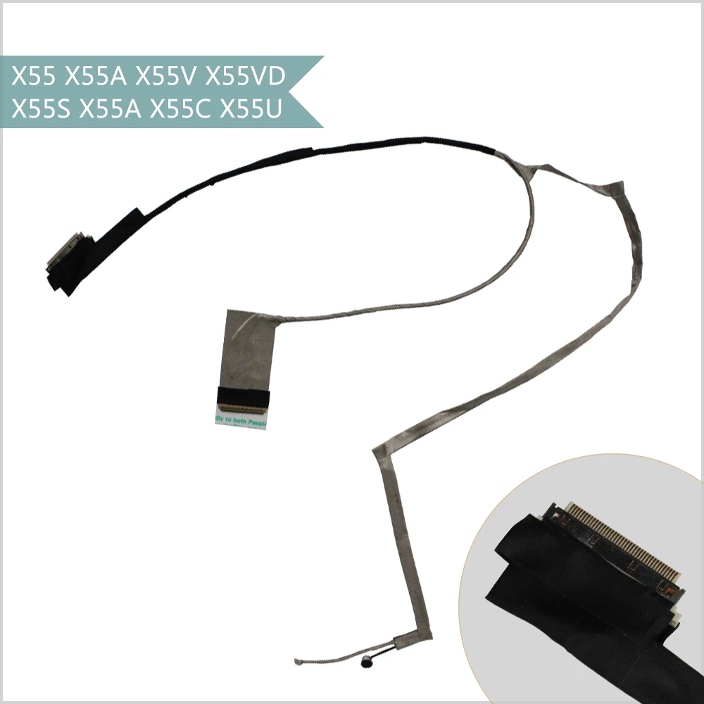 Новый ЖК кабель LVDS для ноутбука ASUS X55 X55A X55V X55VD X55S X55C X55U гибкий видеокабель