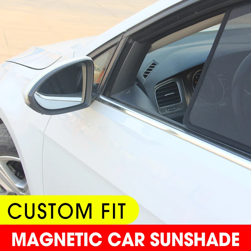 

2 шт. Магнитные Передние боковые окна автомобиля солнцезащитный чехол для Peugeot 301 307 308 408 508 2008 3008 4008 5008 автомобильные оконные шторы