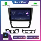 Автомагнитола Prelingcar для Skoda Yeti 2009-2014, Android 10, стереоприемник, видеоплеер, мультимедийная навигация, GPS, разъем 2 Din, Dvd